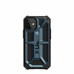 Protection pour téléphone portable UAG Monarch iPhone 12 Mini Bleu Noir Noir/Bleu