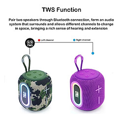 Avis Yonis Enceinte Bluetooth Portable LED Subwoofer Puissante Autonomie