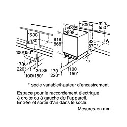 Congélateurs armoire 98L SIEMENS 59.8cm F, GU15DADF0 pas cher