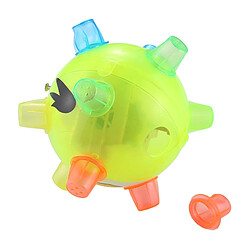 Wewoo Jeux Jouets 3 PCS Funny Flashing Bouncing Ball LED danse légère musique Toys, livraison aléatoire de couleur pas cher