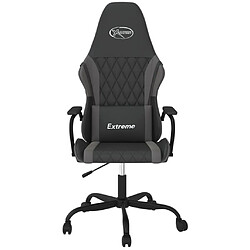 Avis Maison Chic Chaise de jeu, Chaise gaming, Fauteuil gamer d'ordinateur,Chaise de Bureau Noir et gris Similicuir -GKD26745