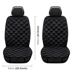 Wewoo Housse de coussin chauffant chauffante pour siège de voiture 24V chauffée en hiversiège double noir