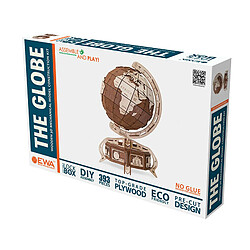 Youdoit Maquette 3D en bois - Globe cinétique 25,1 cm