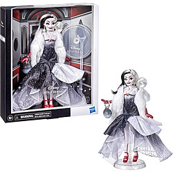 Hasbro Poupée Mannequin Cruella De Vil Disney Villains Style Series Blanc / Noir