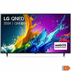 TV intelligente LG 50QNED80T6A 4K Ultra HD 50" QNED pas cher