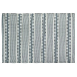 Aubry Gaspard Tapis d'extérieur en polypropylène 120 x 180 cm Ethnique - Gris. Tapis d'extérieur en polypropylène 120 x 180 cm Ethnique - Gris