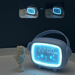 Réveil Pour Enfants Veilleuse Pour Chambre à Coucher Enfants Sleep Trainer Light Blue