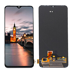 Wewoo AMOLED Material Ecran LCD et numériseur Assemblage complet pour OnePlus 7 noir