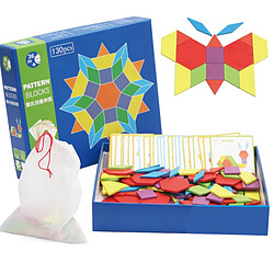 Universal 130 pièces/ensembles de puzzles en bois enfants enfants bébés jouets éducatifs puzzles DIY jeux de développement du cerveau cadeaux | 