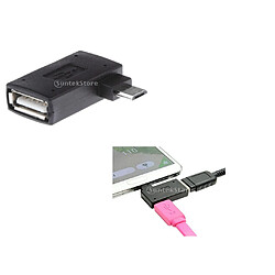 OTG Adaptateur câble alimentation USB