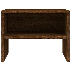 Acheter Maison Chic Table de chevet,Table de nuit,Table d'appoint pour salon Chêne marron 40x30x30 cm Bois d'ingénierie -MN89648