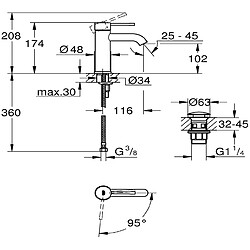 Robinet de lavabo