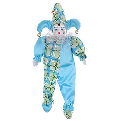 30cm poupée adoratrice en porcelaine italienne eros triangel amour jetons décor bleu porcelaine de poupées Clown