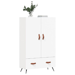 Acheter Maison Chic Buffet,Meuble de Rangement,commode pour salon,Cuisine blanc 69,5x31x115 cm bois d'ingénierie -MN92365