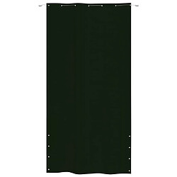 vidaXL Écran de balcon Vert foncé 140x240 cm Tissu Oxford