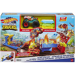 Avis Hot Wheels Monster Trucks Station Explosive pour enfant +4 ans Multicolore