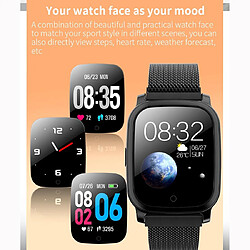 Yonis Montre Connectée Multifonction IP67 Autonomie 20 Jours pas cher