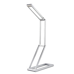 Wewoo Lampe de bureau à LED 3W Pliable Ajuster de table de protection des yeux de charge USB Argent