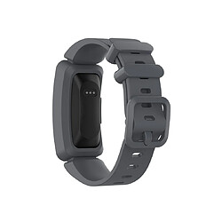 Acheter Wewoo Bracelet pour montre connectée Fitbit Inspire HR / Ace 2 Silicone Smart Watch de remplacement Gris