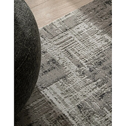 Avis Hadorn Tapis 240x240 gris Davos Miracle