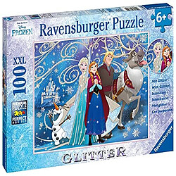 Ravensburger Disney Frozen - Puzzle de neige scintillante (100 piAces)