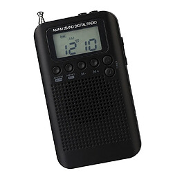 suis fm radio portable noir pas cher