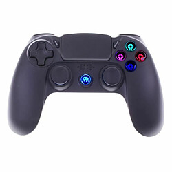 Freaks And Geeks Manette Sans Fil Bluetooth PS4 NOIRE Contrôleur de jeu PLAYSTATION Prise Jack casque et boutons lumineux