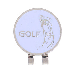 Marqueur De Balle De Golf Magnetique Pince Chapeau Ronde Accessoire Golfeur