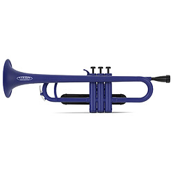 Classic Cantabile MardiBrass plastic trompette en Sib bleu mat