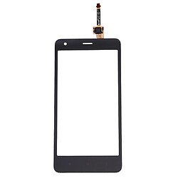 Wewoo Pièce détachée pour Xiaomi Redmi 2 noir écran tactile (seul sans le LCD) Digitizer Assemblée