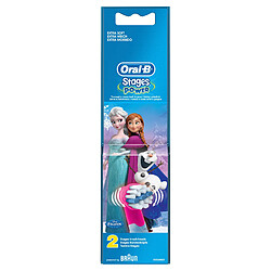 Oral-B Stages Power Brossettes de rechange avec les personnages de La Reine des Neiges x 2