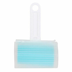 Paris Prix Brosse pour Textile Adhésive Lavable 16cm Bleu