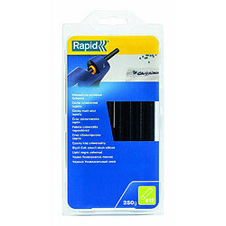 Rapid bâtons de colle de diamètre 12 x 190 mm, 250 g 5000211 noir