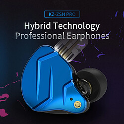 Avis GUPBOO KZ ZSN Pro X écouteurs intra-auriculaires casque Hi-Fi en métal avec moniteur antibruit CCA C10 casque de sport pour les joueurs