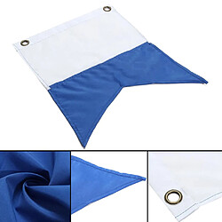 Bannière Drapeau Bateau Sous-Marine Signal Rouge Bleu 4pcs