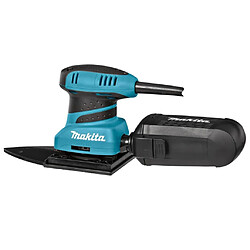 Makita Ponceuse orbitale 200 W Bleu et noir