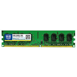 Wewoo Mémoire vive RAM DDR2 800 MHz 2 Go Module de à compatibilité totale pour PC bureau