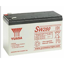 batterie au plomb - pour ups sw280 - yuasa sw280 