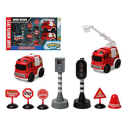 Set pompiers Traffic City 112840 (9 pcs) 