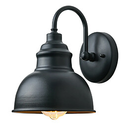 Universal Lampe murale LED Extérieur Jardin Ranch Wine Lampe murale noire IP65 Imperméable Décoration industrielle Extérieur Jardin, Terrasse et extérieur.