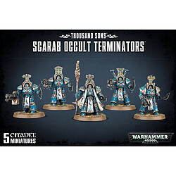 Games workshop Warhammer 40k . - Thousand Sons Scarab Occult Terminators 