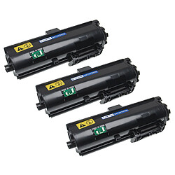 vhbw 3x Toner compatible avec Kyocera ECOSYS M 2135 dn, 2635 dn, 2635 dnw, 2735 dw imprimante - Cartouches toner compatible, noir