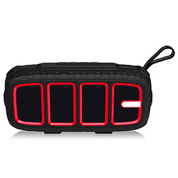 Yonis Enceinte Bluetooth TWS Autonomie 5h FM TF USB Enceinte Bluetooth Portable TWS Autonomie 5h Soutien Appel Mains-Libres FM TF Rouge YONIS