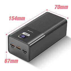 Avis Batterie de secours 50000mAh USB et USBC 100W Swissten Power Line Compact Noir