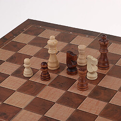 Avis Jeu échecs en bois Jeu société traditionnel Chess