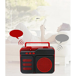 Avis General Haut-parleur Bluetooth rétro FM Radio vintage avec volume fort, amélioration des basses, bon son, Bluetooth 5.0, carte TF, entrée AUX, clé USB pour la maison, les voyages en plein air, la fête, cadeau (jaune)