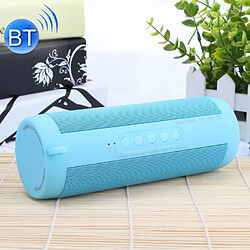 Wewoo Enceinte Bluetooth étanche Haut-parleur stéréo T2 3ATM, avec microphone et DEL intégrés crochet suspendu, prise en charge des appels mains libres carte TF, distance Bluetooth: 10 m (bleu) 