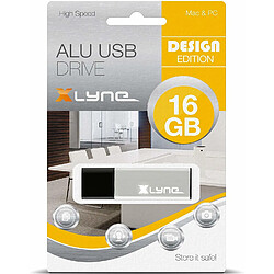 Clé USB Xlyne Alu 16 Go - USB 2.0 