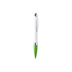 Totalcadeau Stylo rétractable avec Stylet Tactile pointe en caoutchouc - Stylo à bille Couleur - Fuchsia pas cher