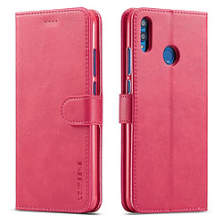 Etui en PU rose pour votre Huawei Honor 8X